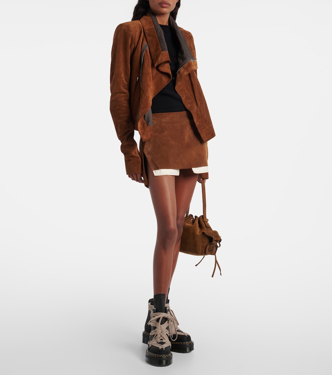 X Dr. Martens Schnürstiefel aus Leder | Rick Owens