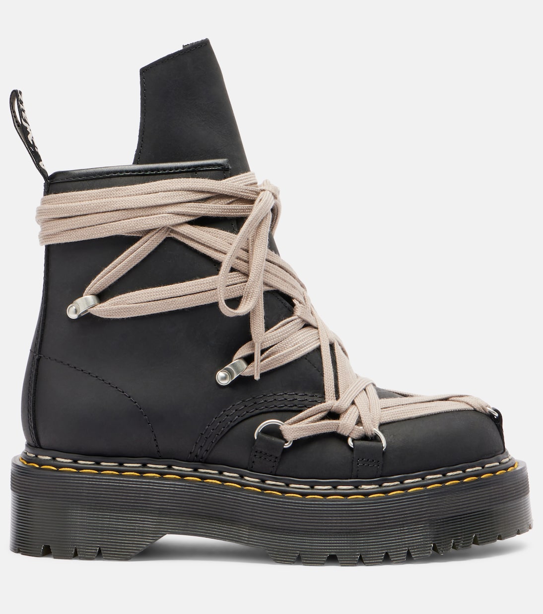 X Dr. Martens Schnürstiefel aus Leder | Rick Owens
