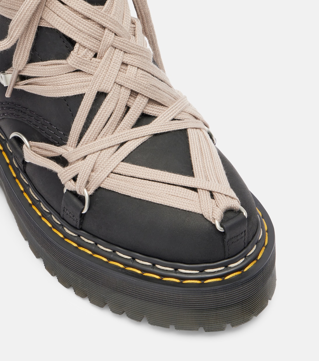X Dr. Martens Schnürstiefel aus Leder | Rick Owens