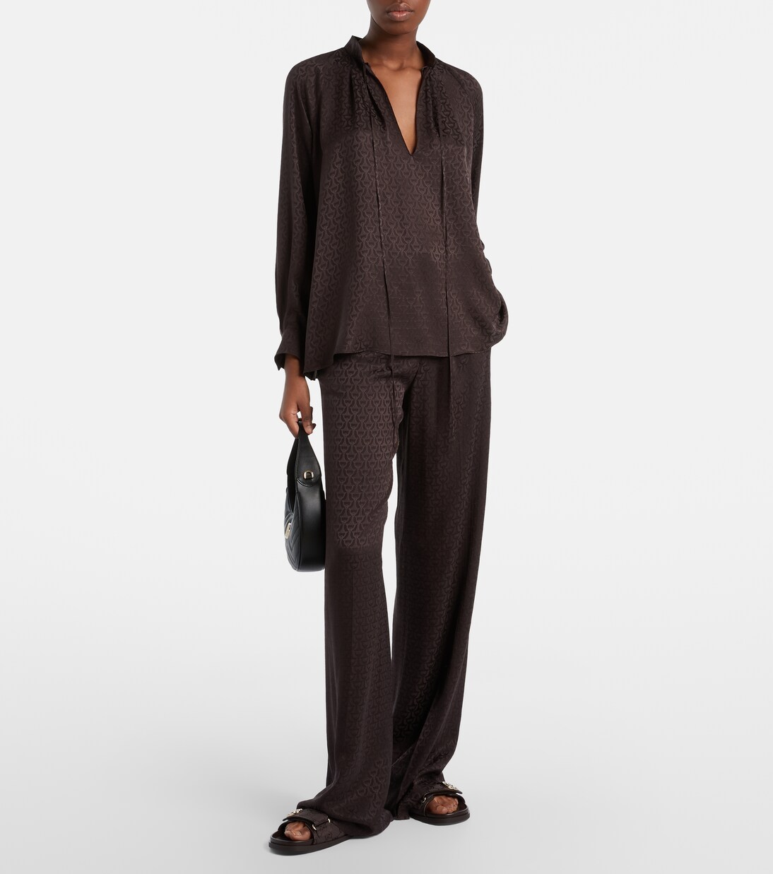 Mules Double G en toile GG Canvas | Gucci