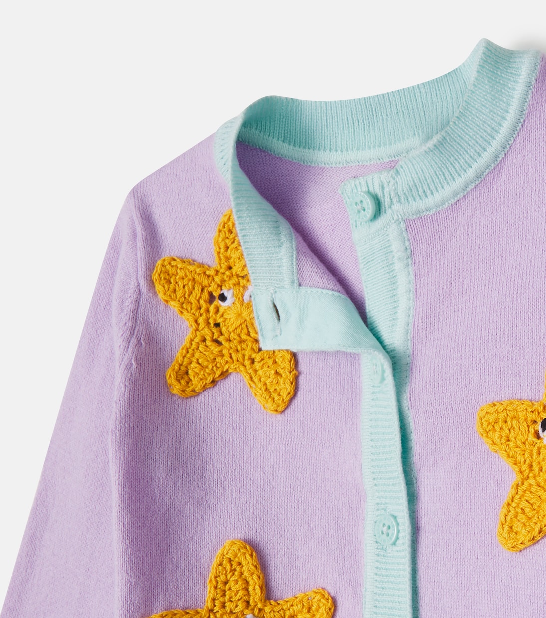 Embroidered cotton cardigan | Stella McCartney Kids