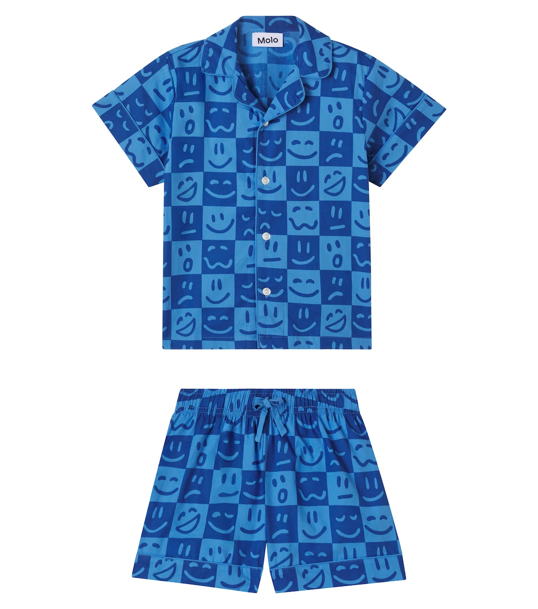 Printed cotton pajamas | Molo