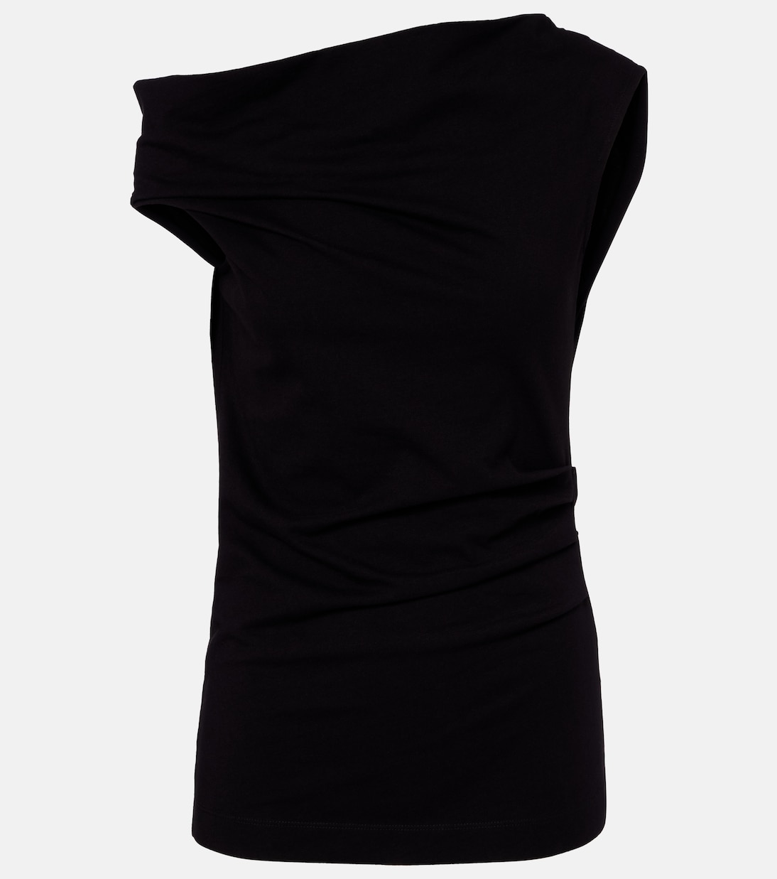 Asymmetric cotton top | Dries Van Noten