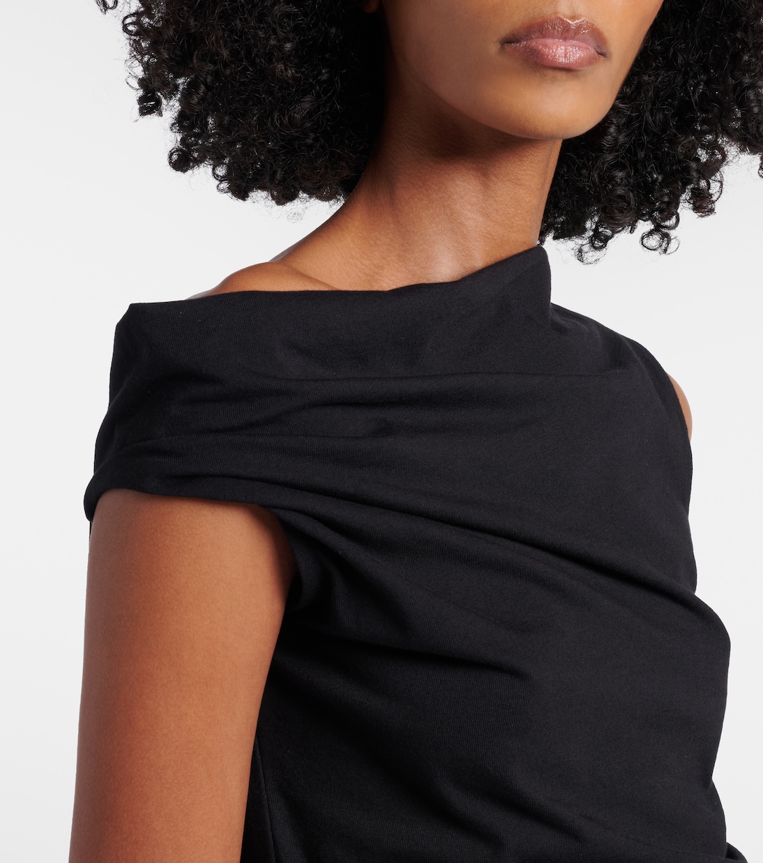 Asymmetric cotton top | Dries Van Noten