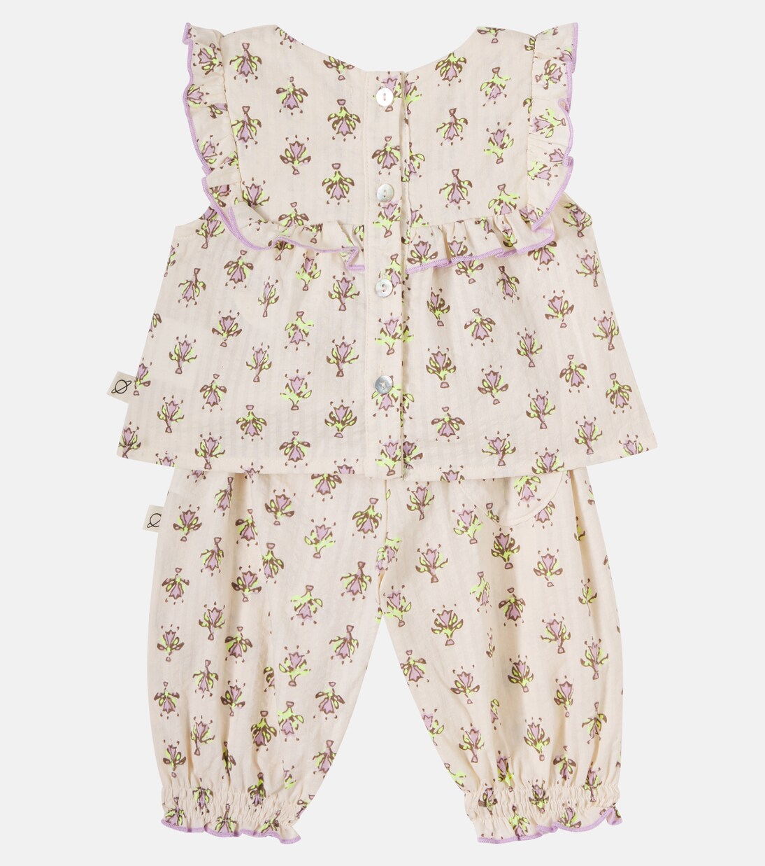 Baby Ari top and Lina pants set | Cozmo