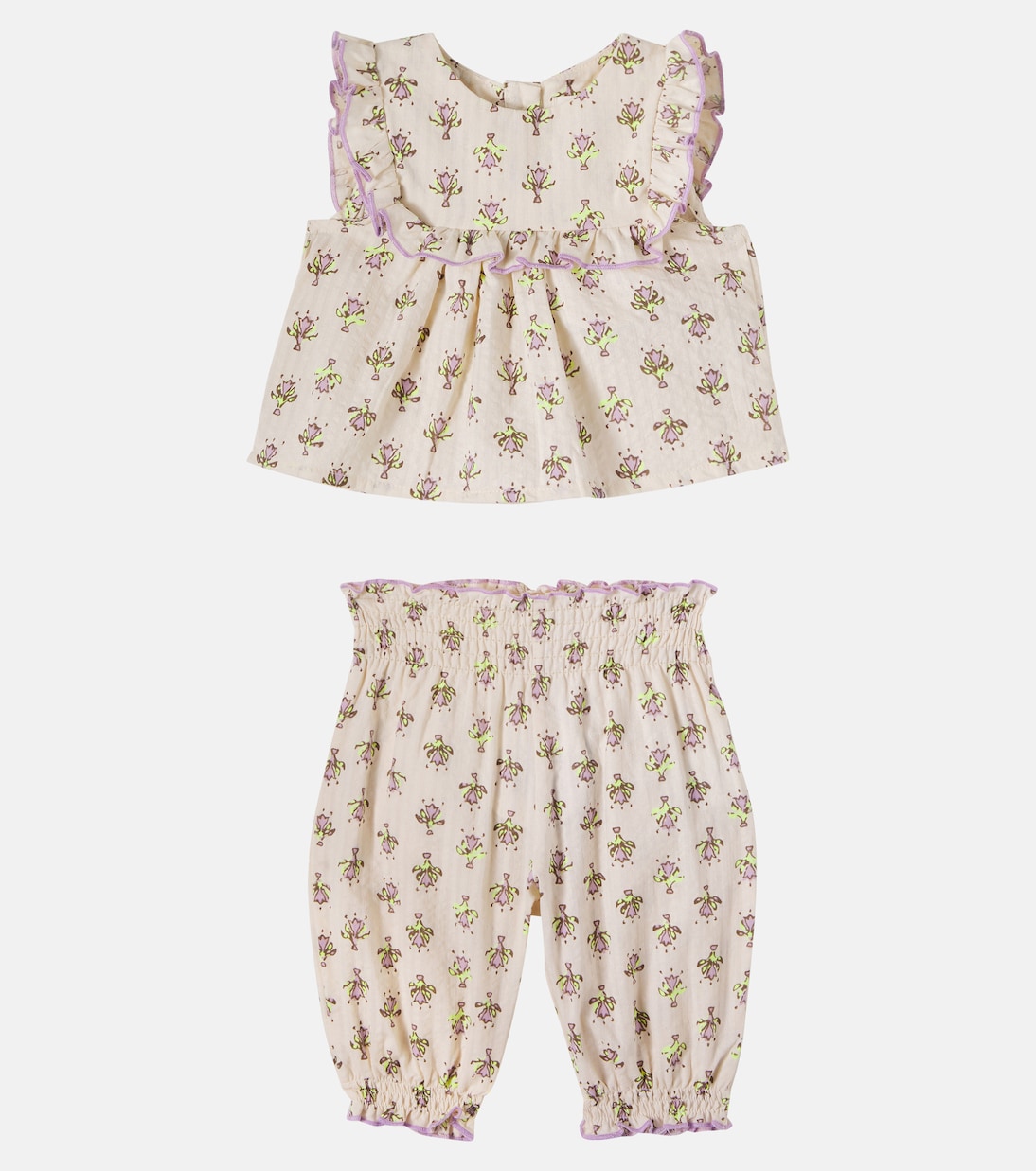 Baby Ari top and Lina pants set | Cozmo