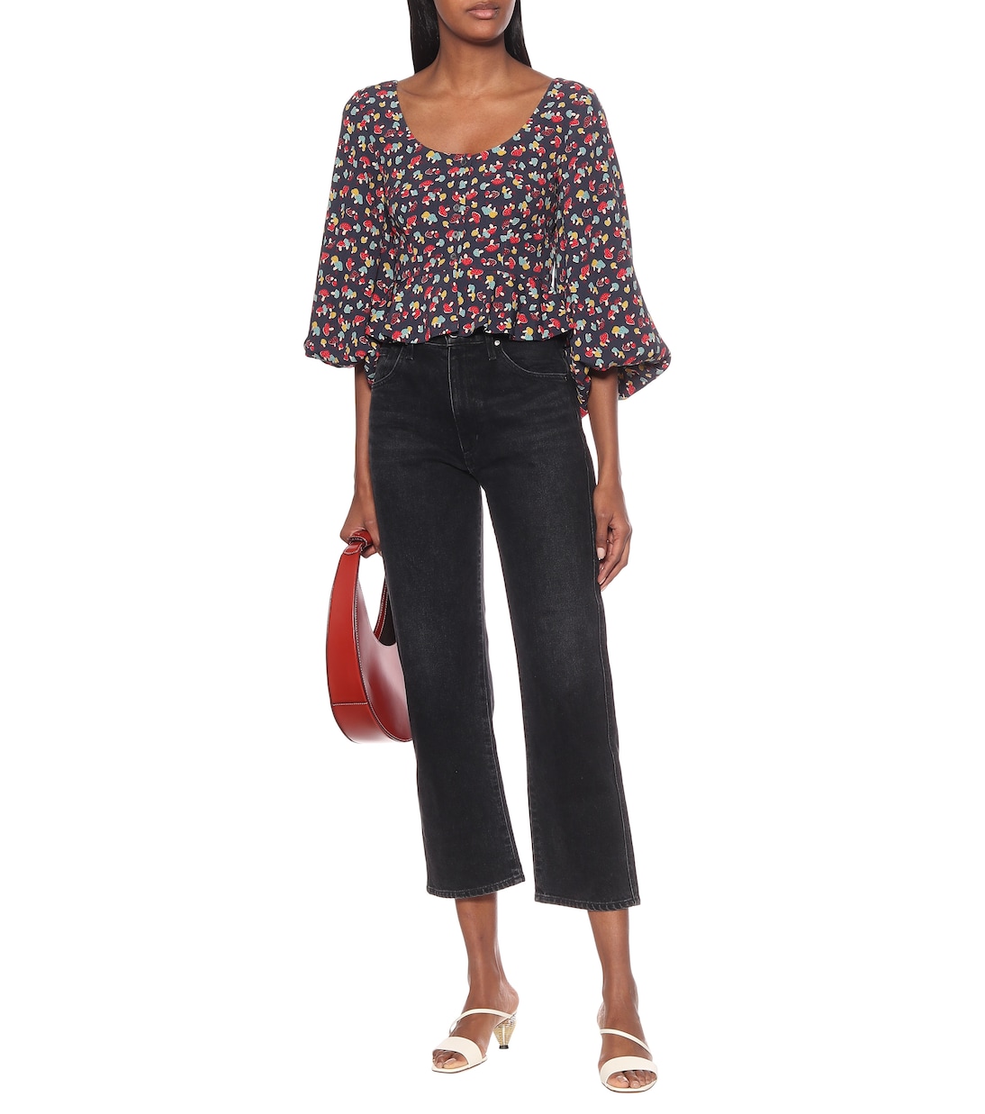 Top Elena a stampa | Staud