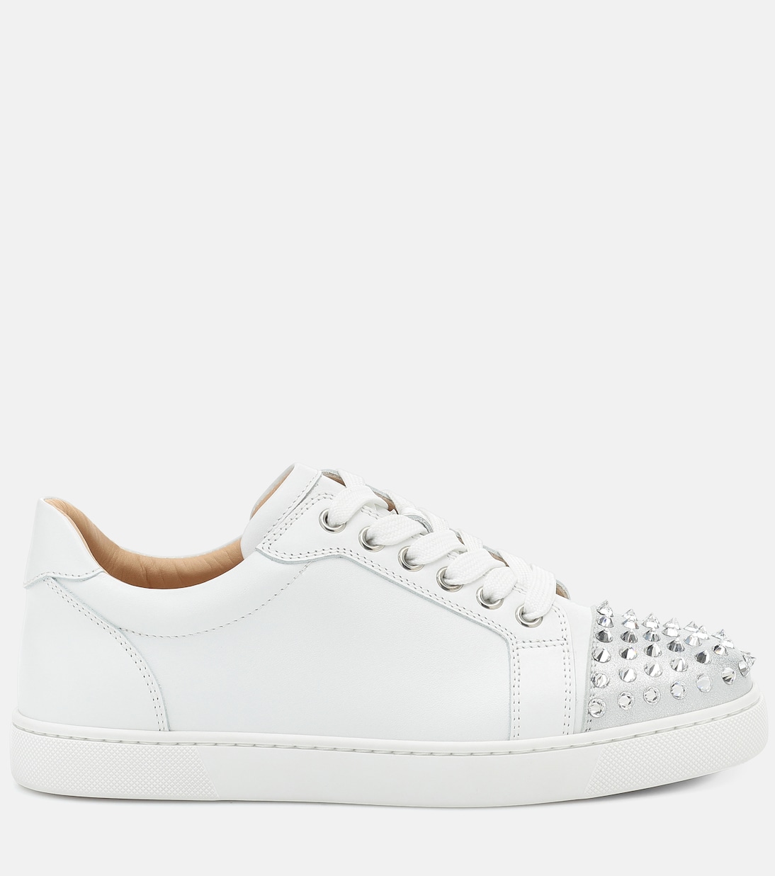 Sneakers Vieira Spikes Krystal in nappa | Christian Louboutin