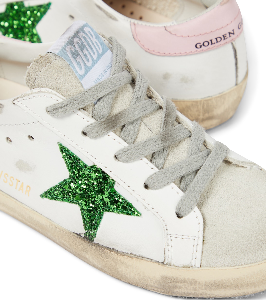 Super-Star leather sneakers | Golden Goose Kids