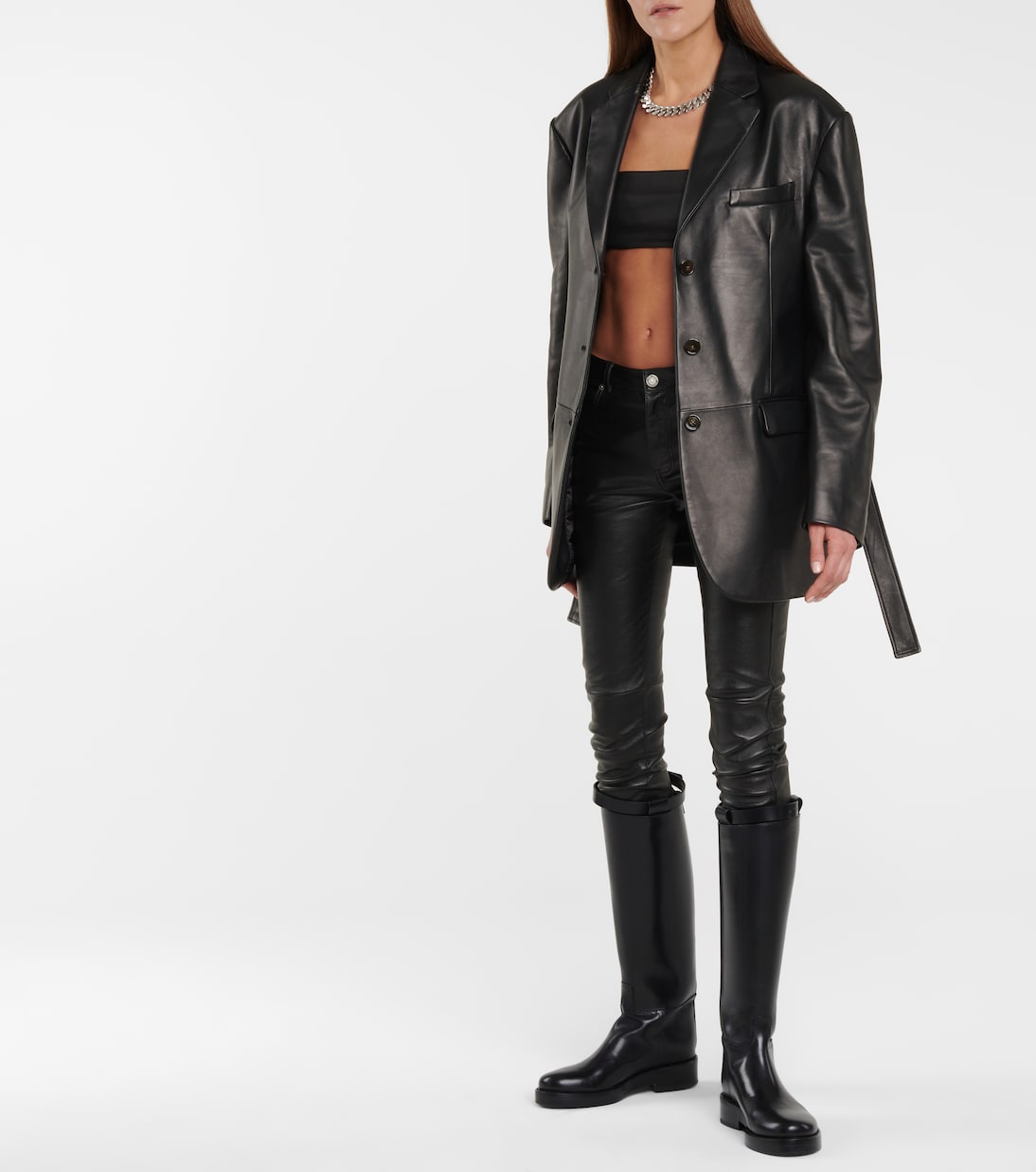 Botas de montar de piel | Ann Demeulemeester