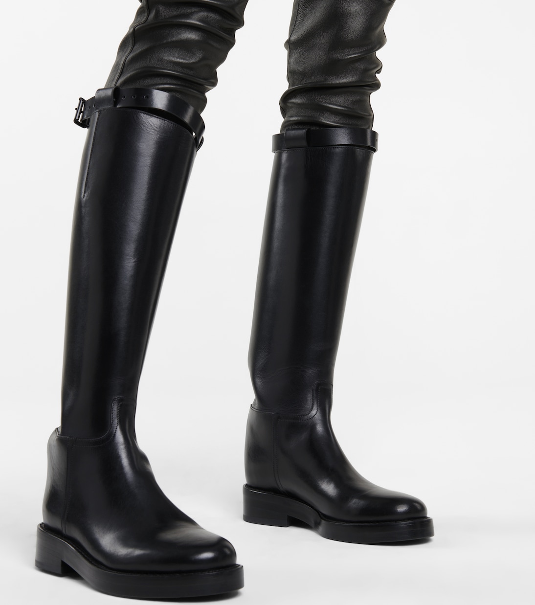 Botas de montar de piel | Ann Demeulemeester