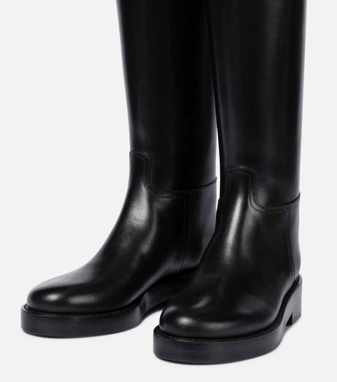 Botas de montar de piel | Ann Demeulemeester