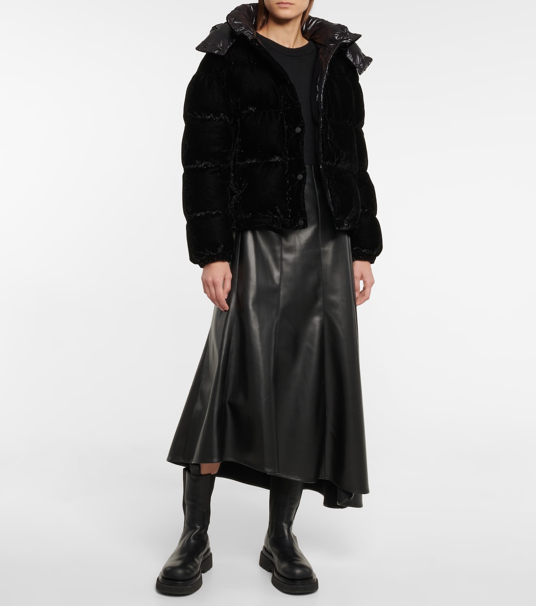 Daunenjacke Daos aus Samt | Moncler