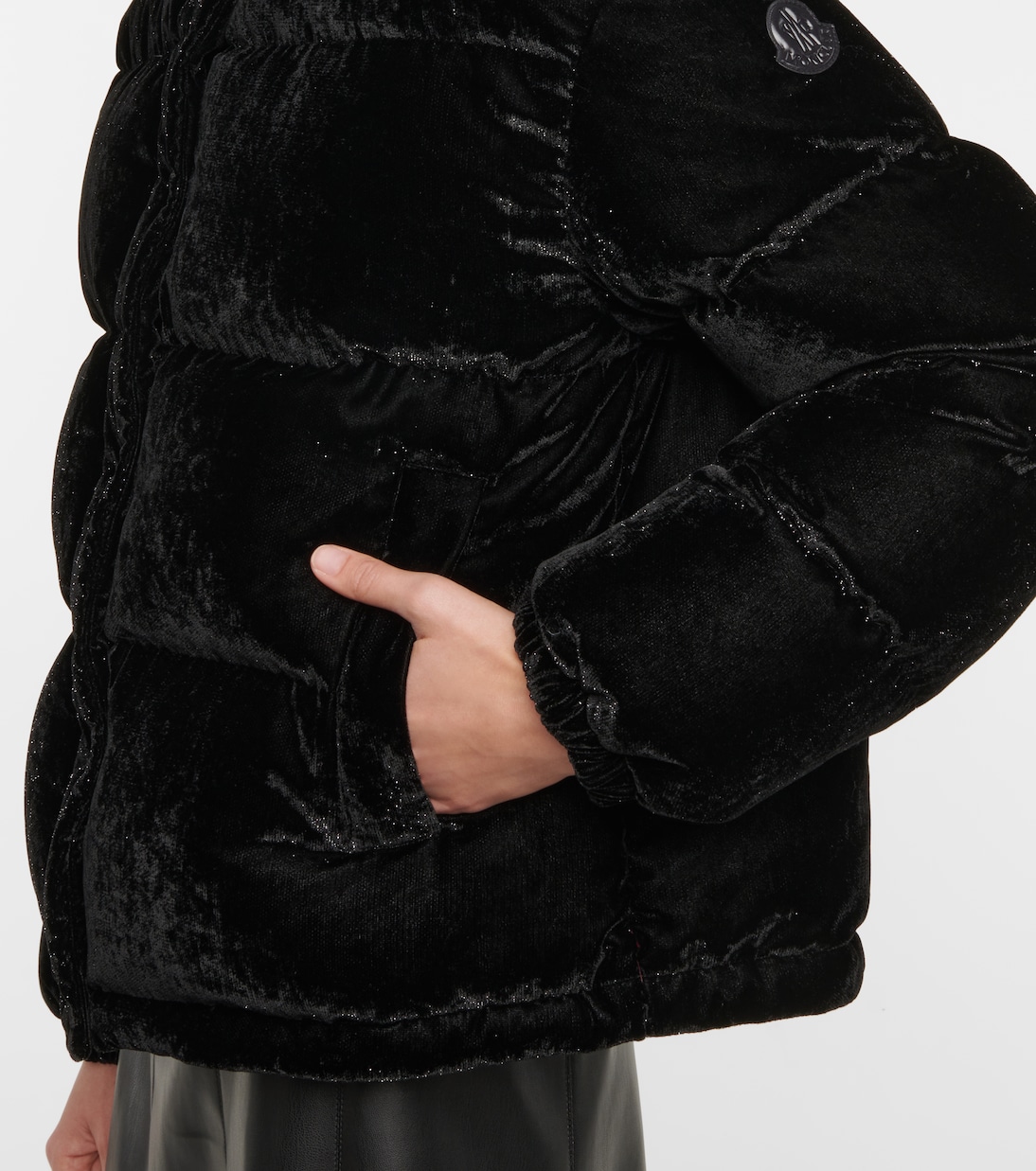 Daunenjacke Daos aus Samt | Moncler