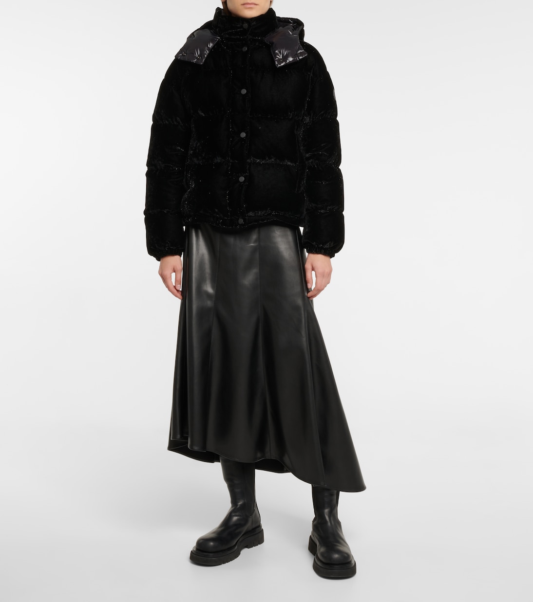 Daunenjacke Daos aus Samt | Moncler