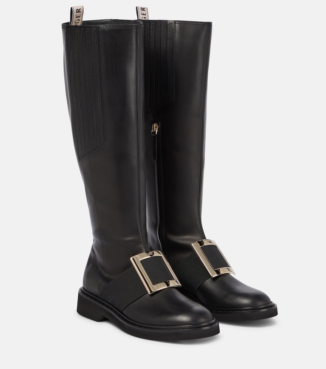 Botas altas Viv' Rangers de piel | Roger Vivier
