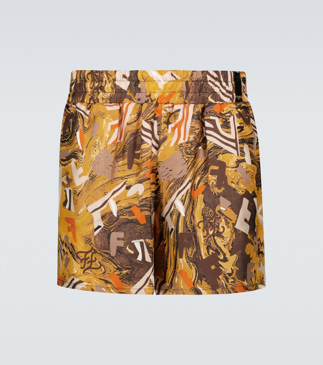Printed silk shorts | Fendi