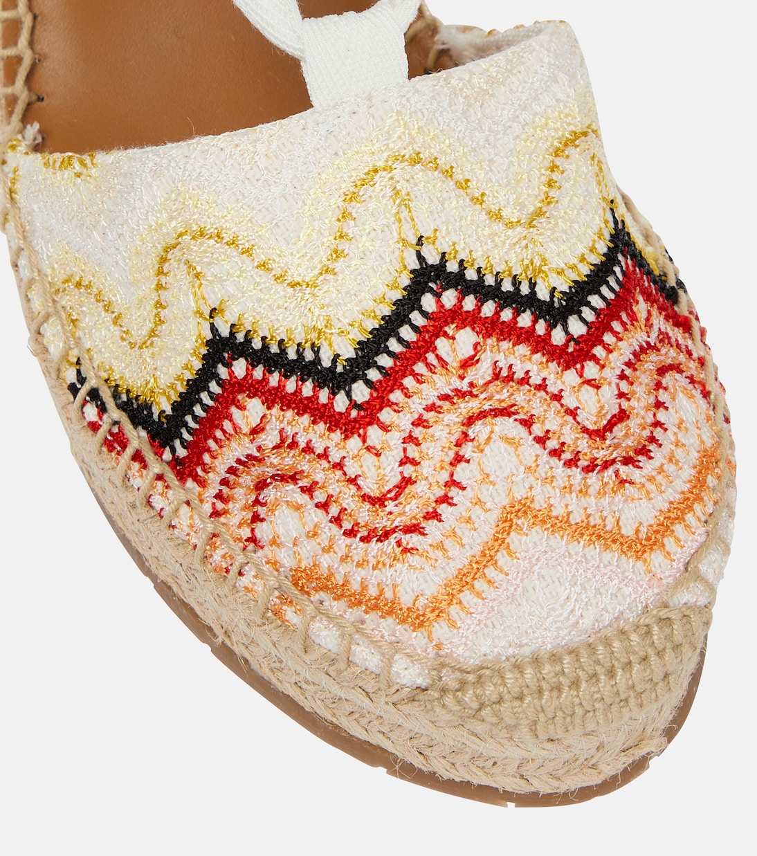 Chevron wedge espadrilles | Missoni