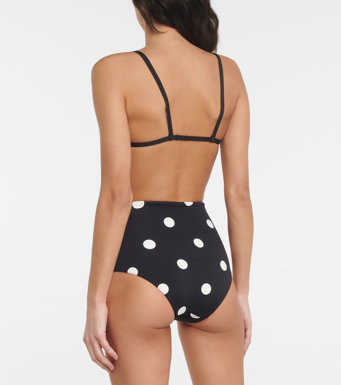 Devin polka-dot bikini top | SIR