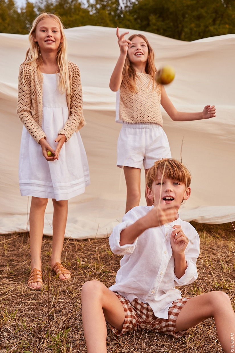 Shorts aus Leinen | Il Gufo