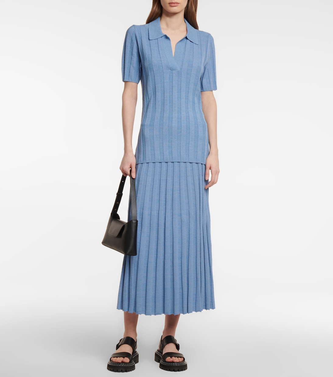 Polo in maglia a coste | Joseph