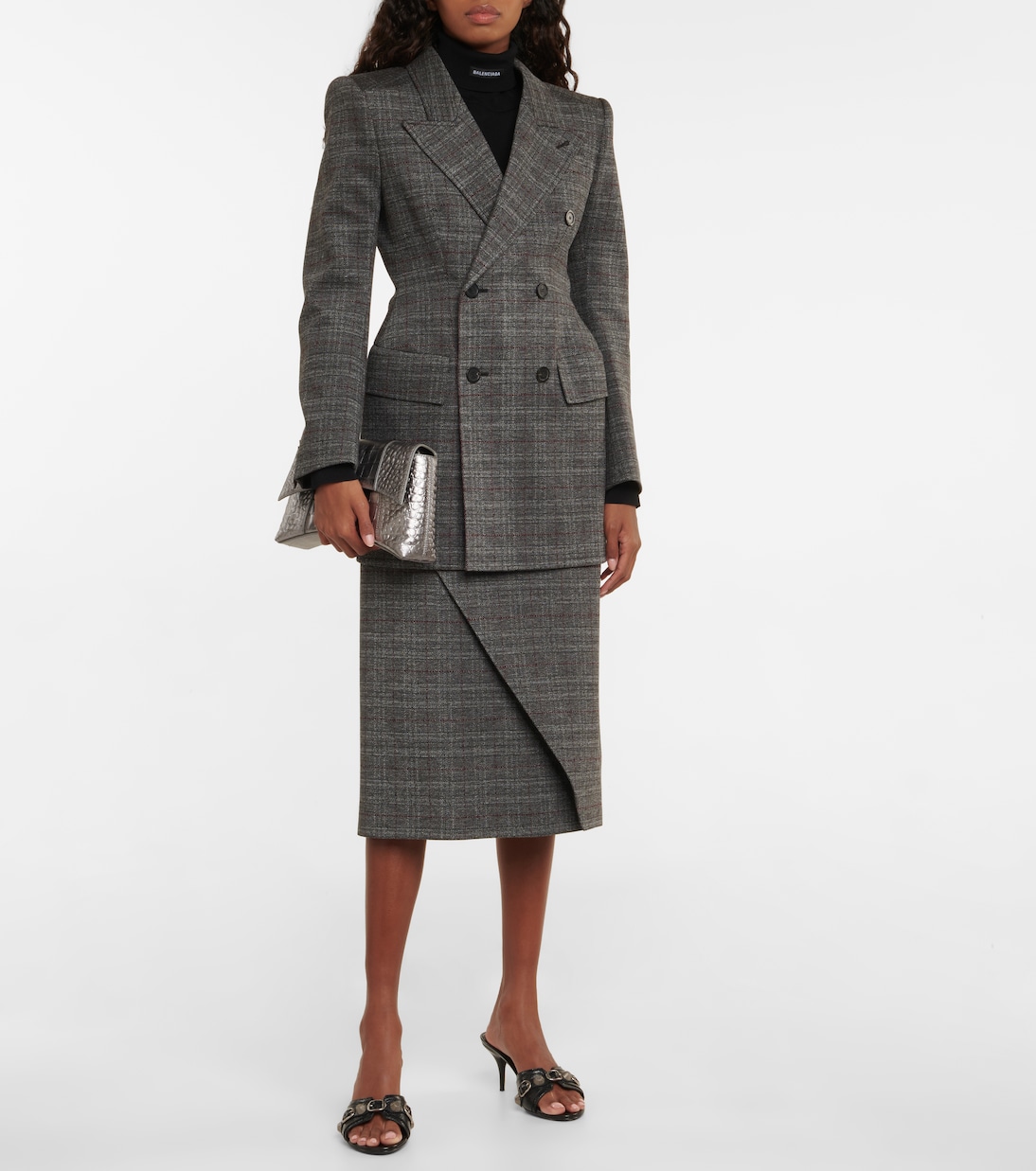 Mules Cagole en cuir | Balenciaga