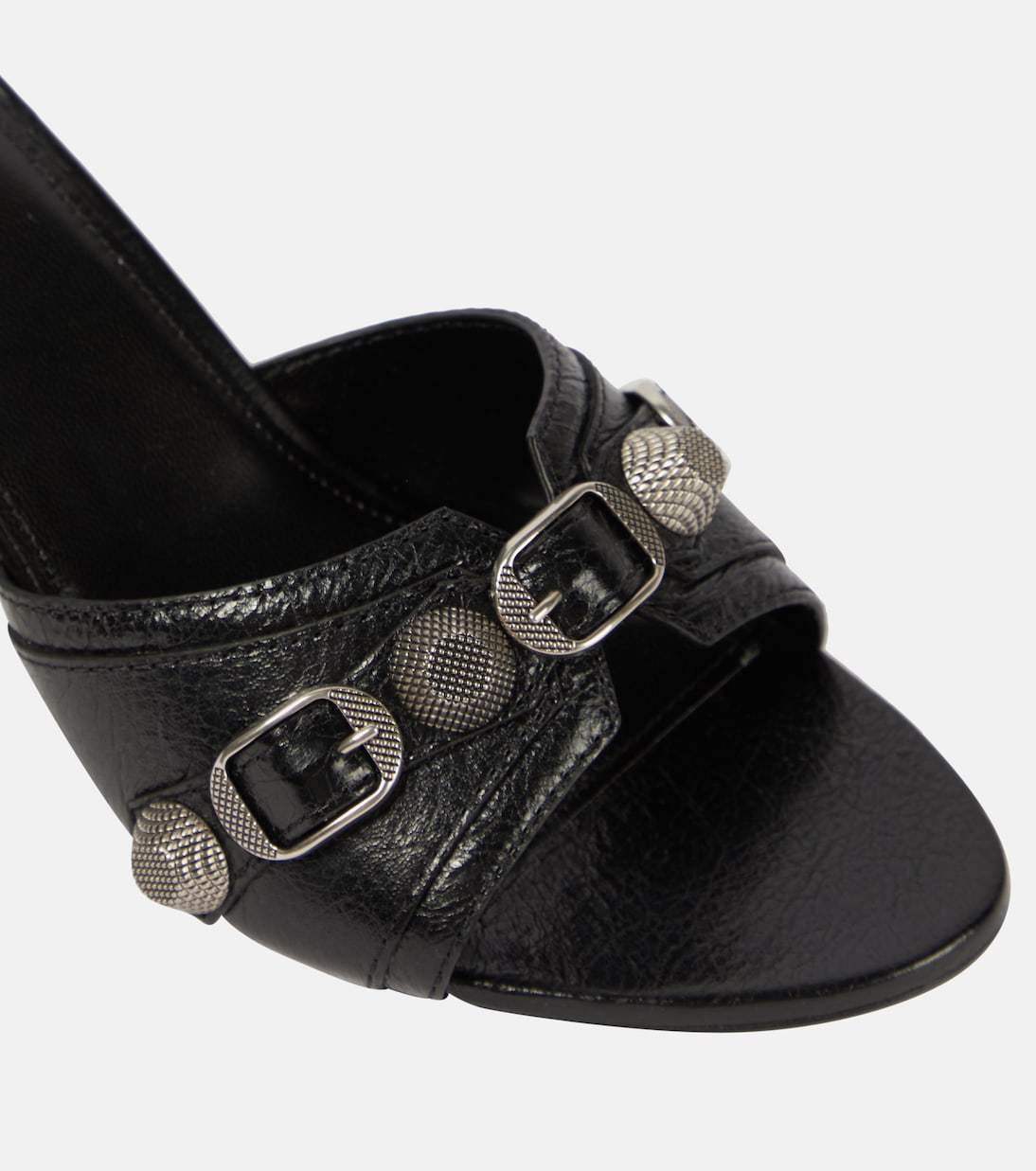 Mules Cagole en cuir | Balenciaga