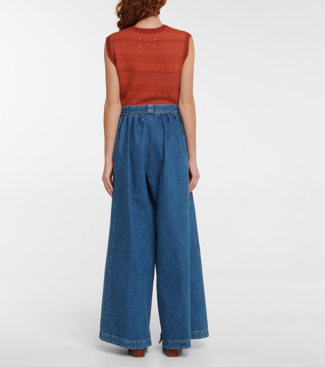 High-rise wide-leg jeans | Maison Margiela