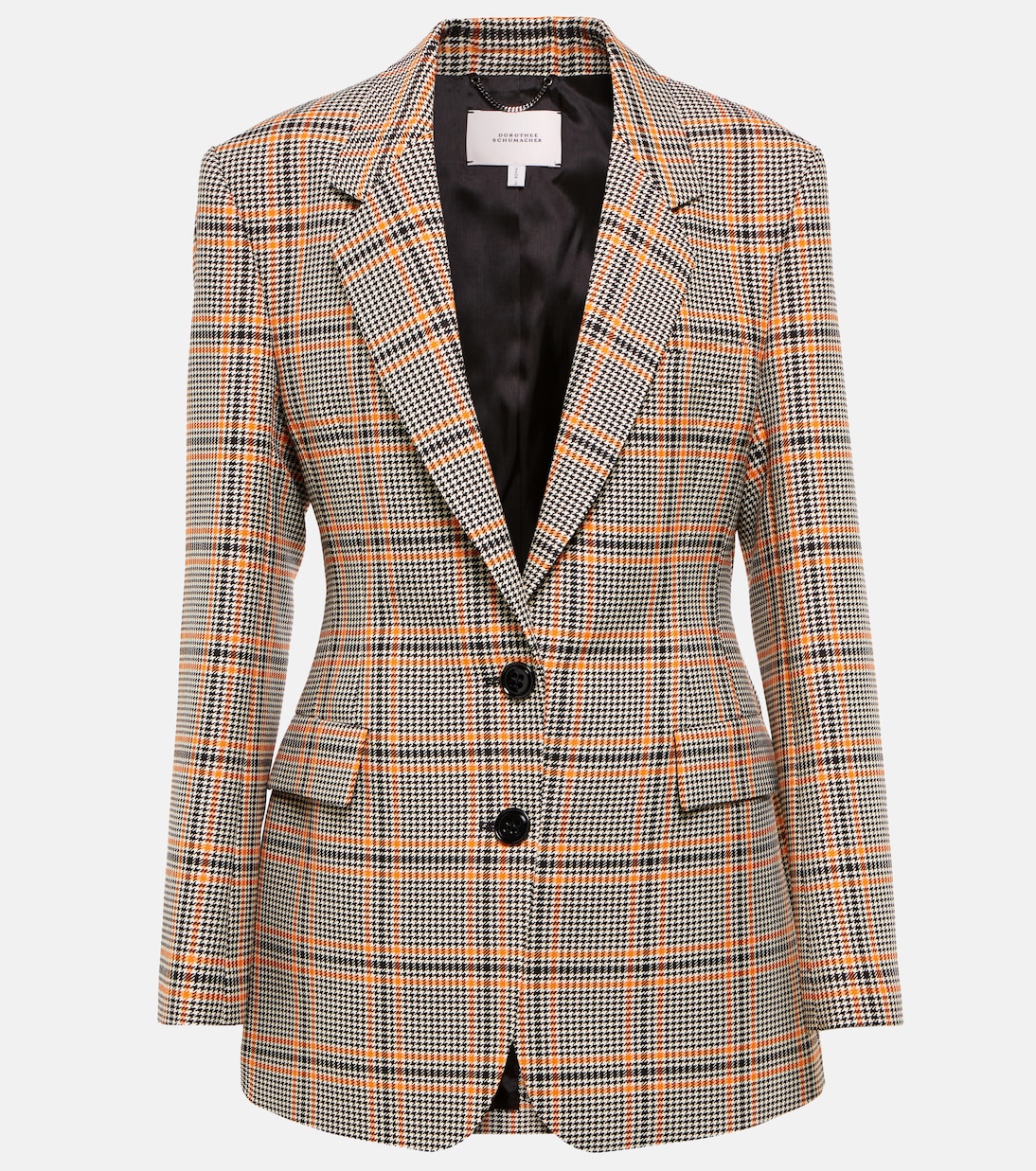 Modern Heritage checked single-breasted blazer | Dorothee Schumacher