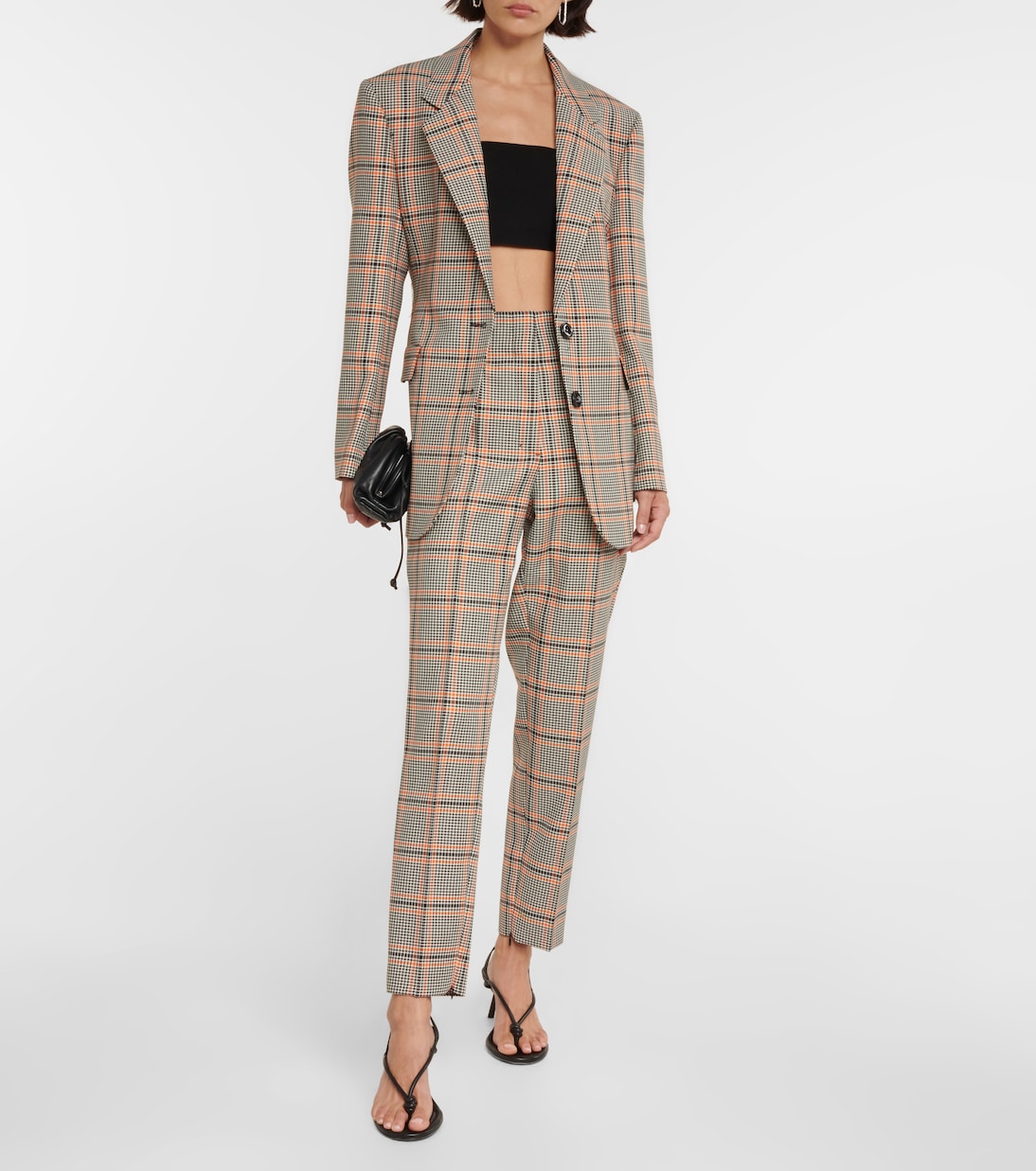 Modern Heritage checked single-breasted blazer | Dorothee Schumacher