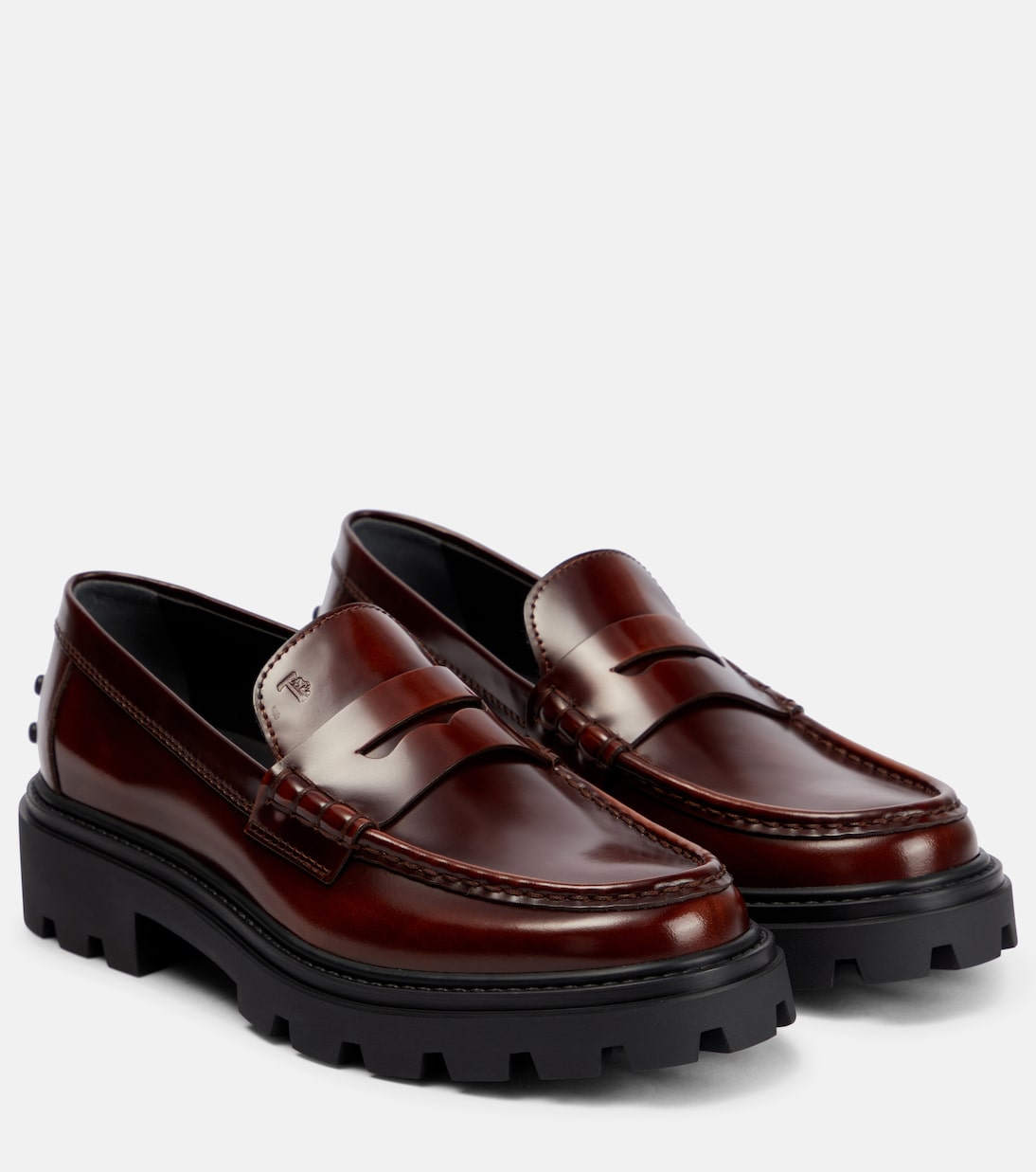 Mocassini in pelle con platform | Tod's