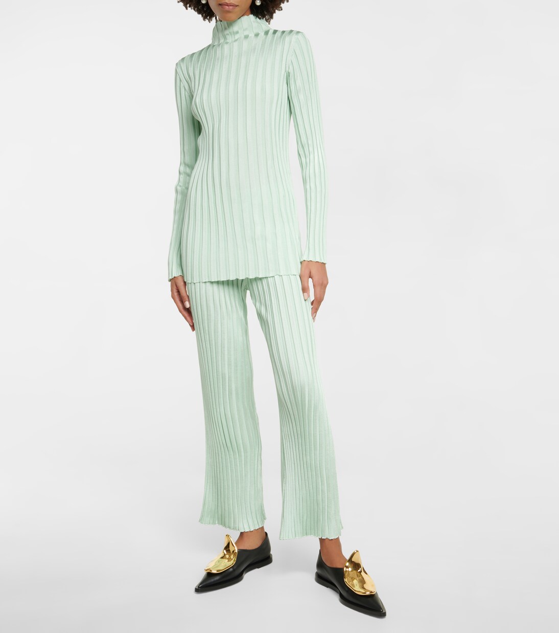 Ribbed-knit pants | Jil Sander
