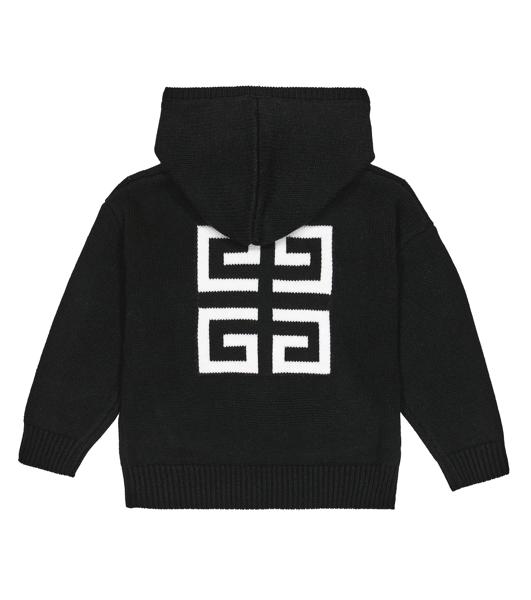 Felpa in lana e cashmere con cappuccio | Givenchy Kids