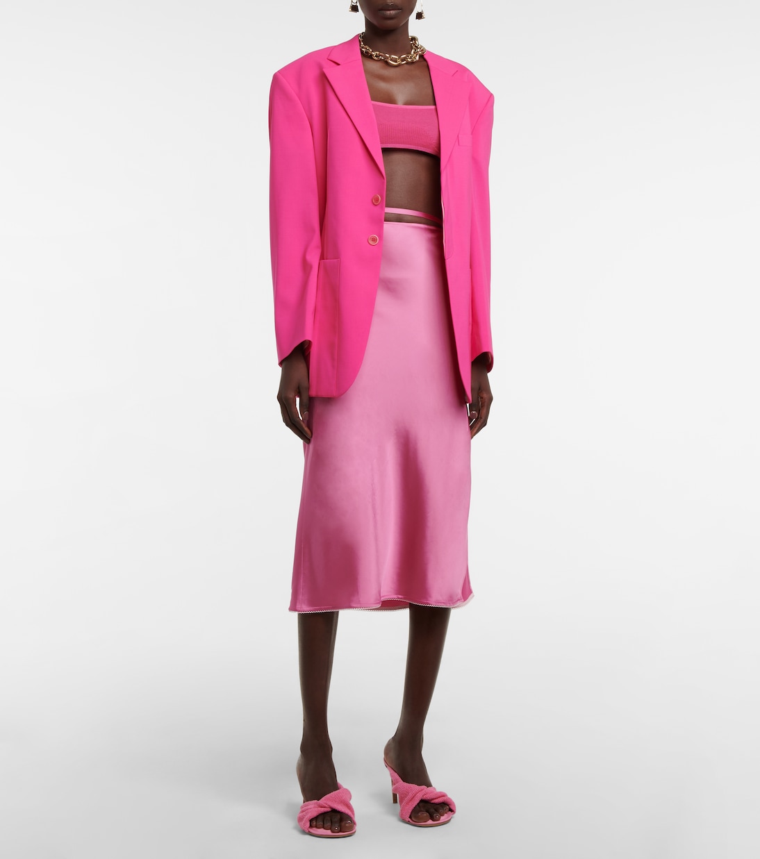 Le Bandeau Ascosu knit bra | Jacquemus