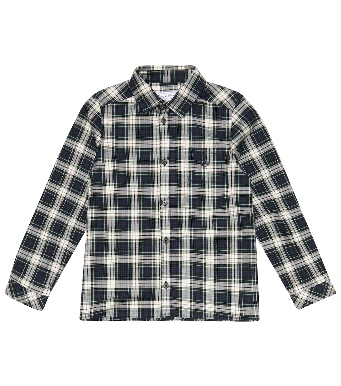 Camisa de algodón a cuadros | Tartine et Chocolat