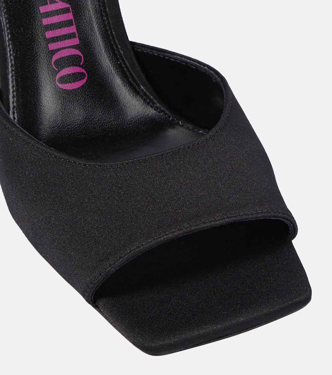 Sandali slingback Piper in raso | The Attico