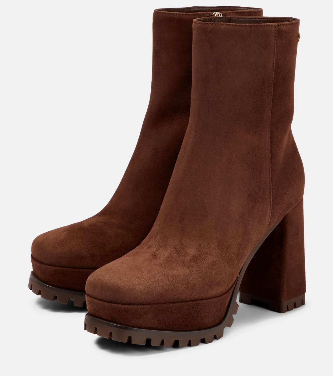 Harlem suede platform ankle boots | Gianvito Rossi