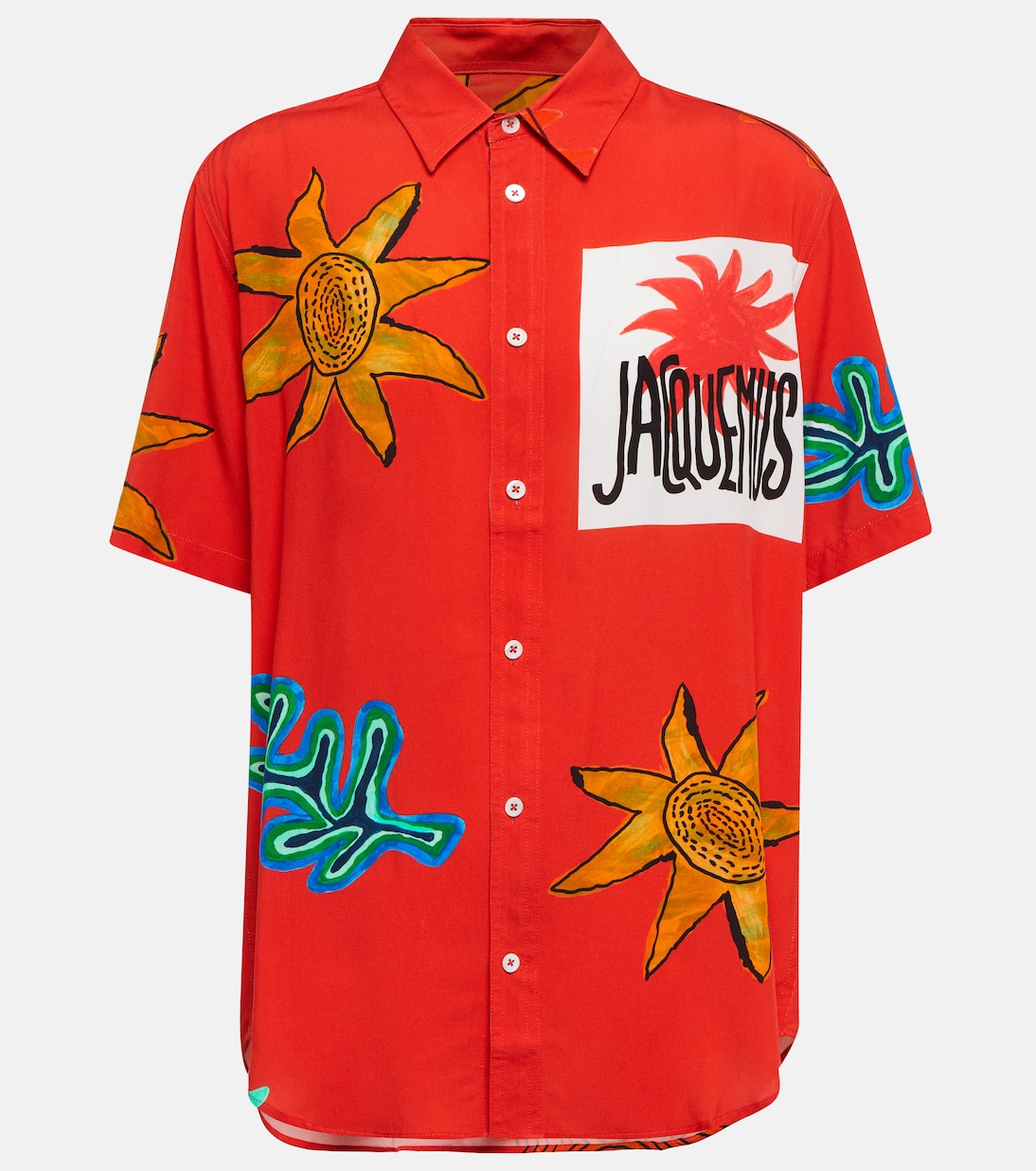 La Chemise Melo printed bowling shirt | Jacquemus