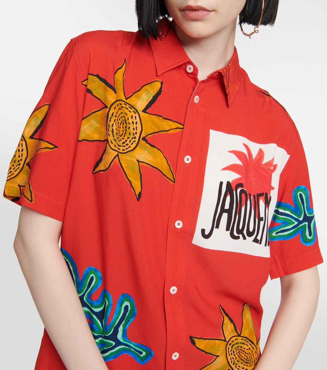 La Chemise Melo printed bowling shirt | Jacquemus