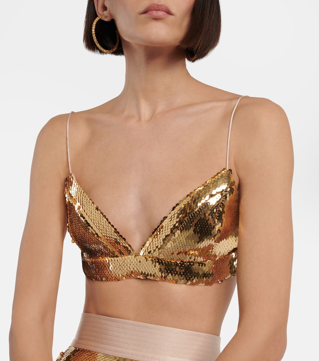 Aine sequined bralette | Alex Perry