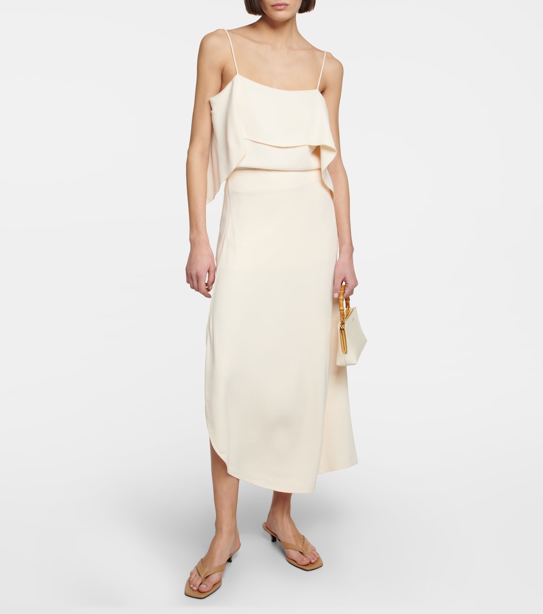 Crêpe midi skirt | Toteme