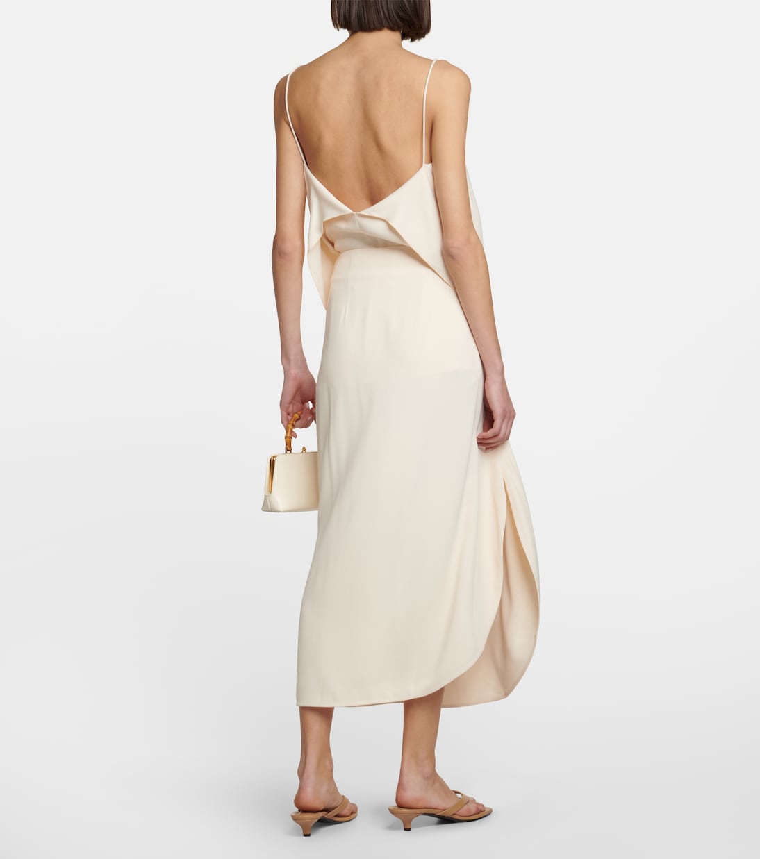 Crêpe midi skirt | Toteme