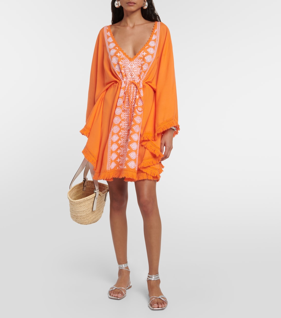 Isabelle embroidered minidress | Melissa Odabash