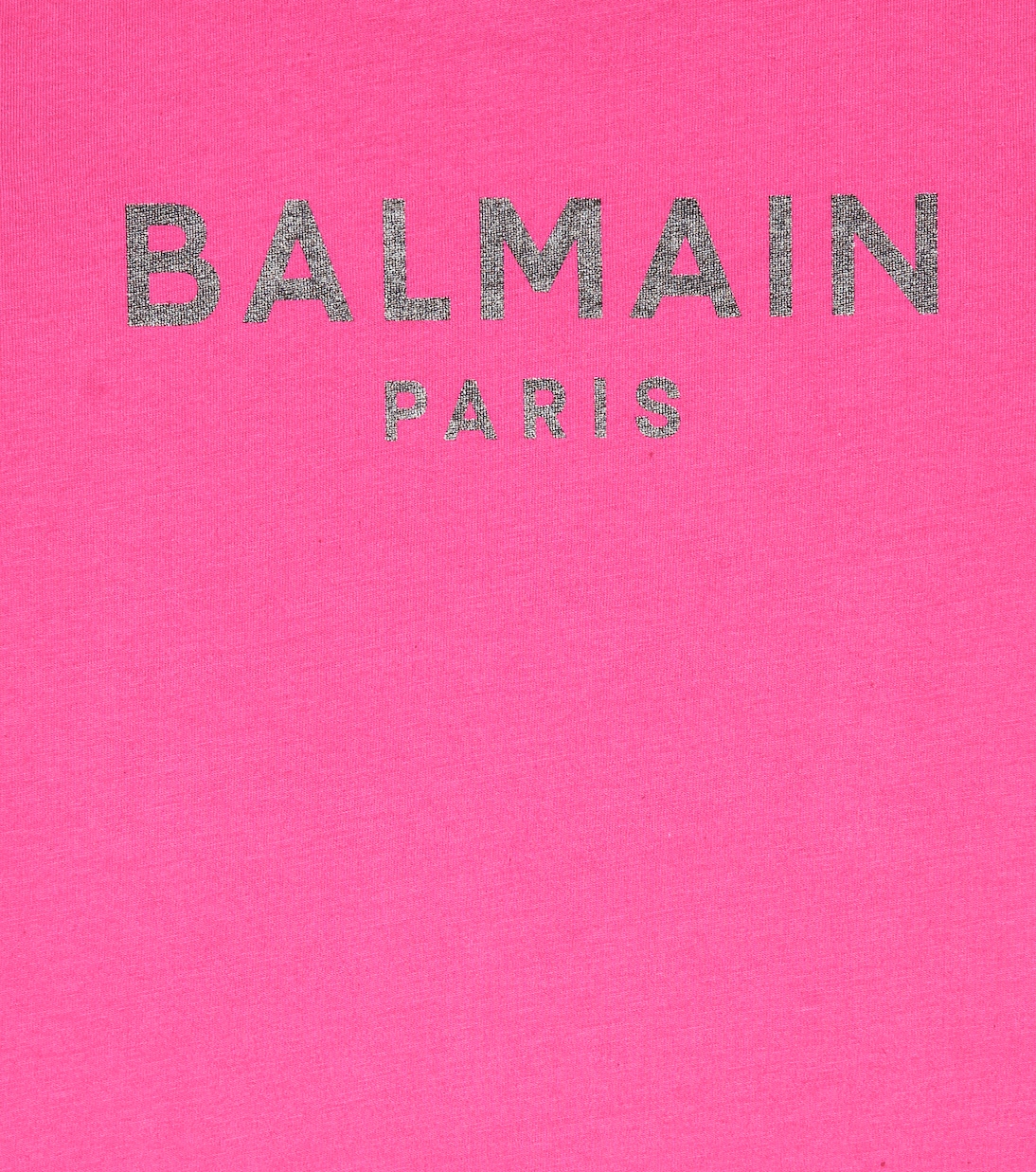 T-Shirt aus Baumwoll-Jersey | Balmain Kids
