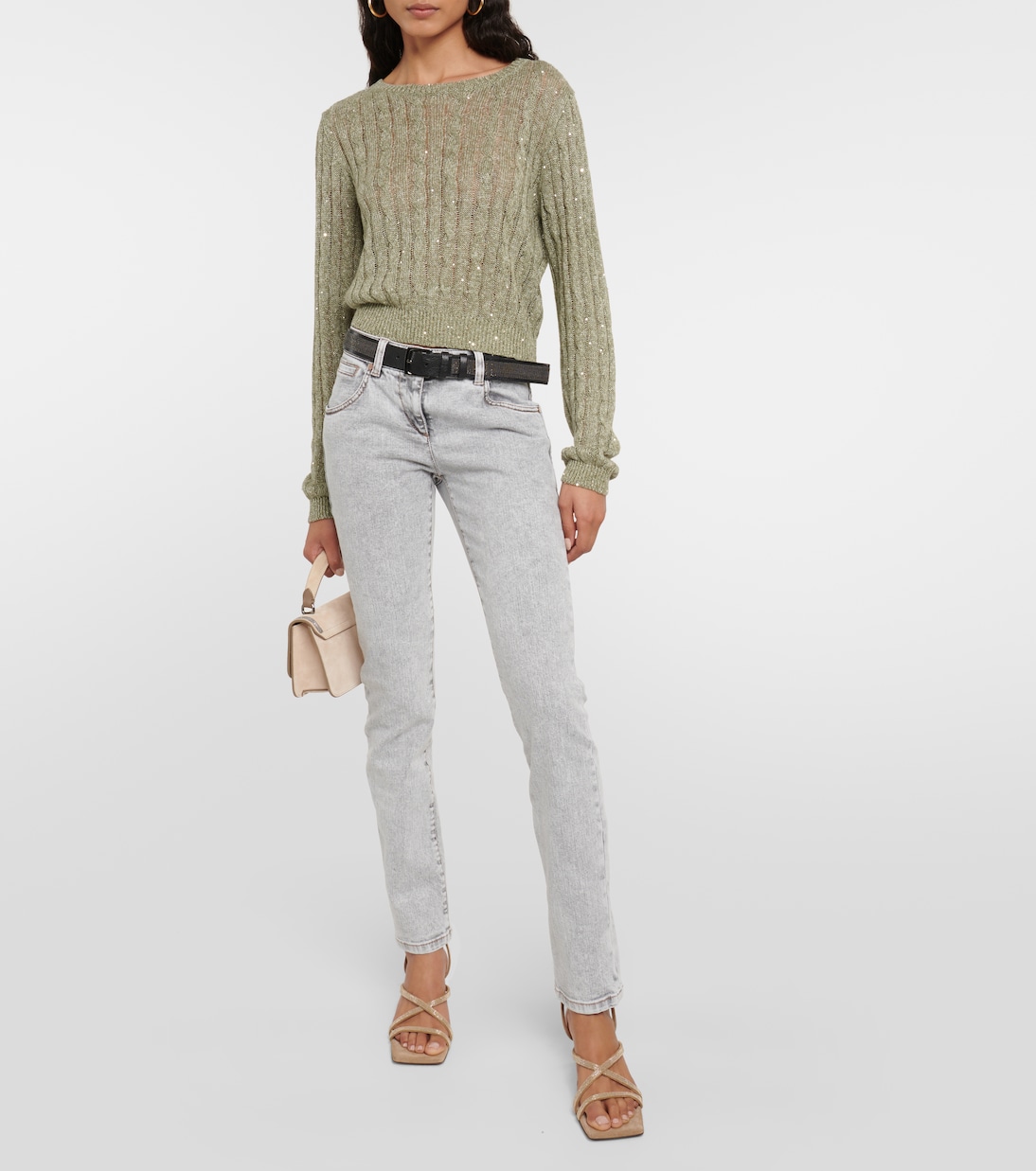 Low-Rise Skinny Jeans | Brunello Cucinelli