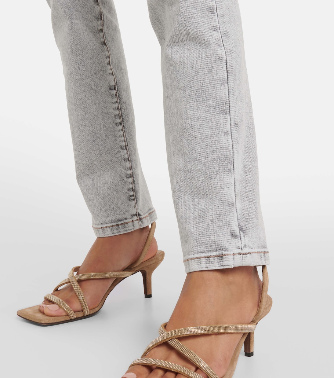 Low-Rise Skinny Jeans | Brunello Cucinelli