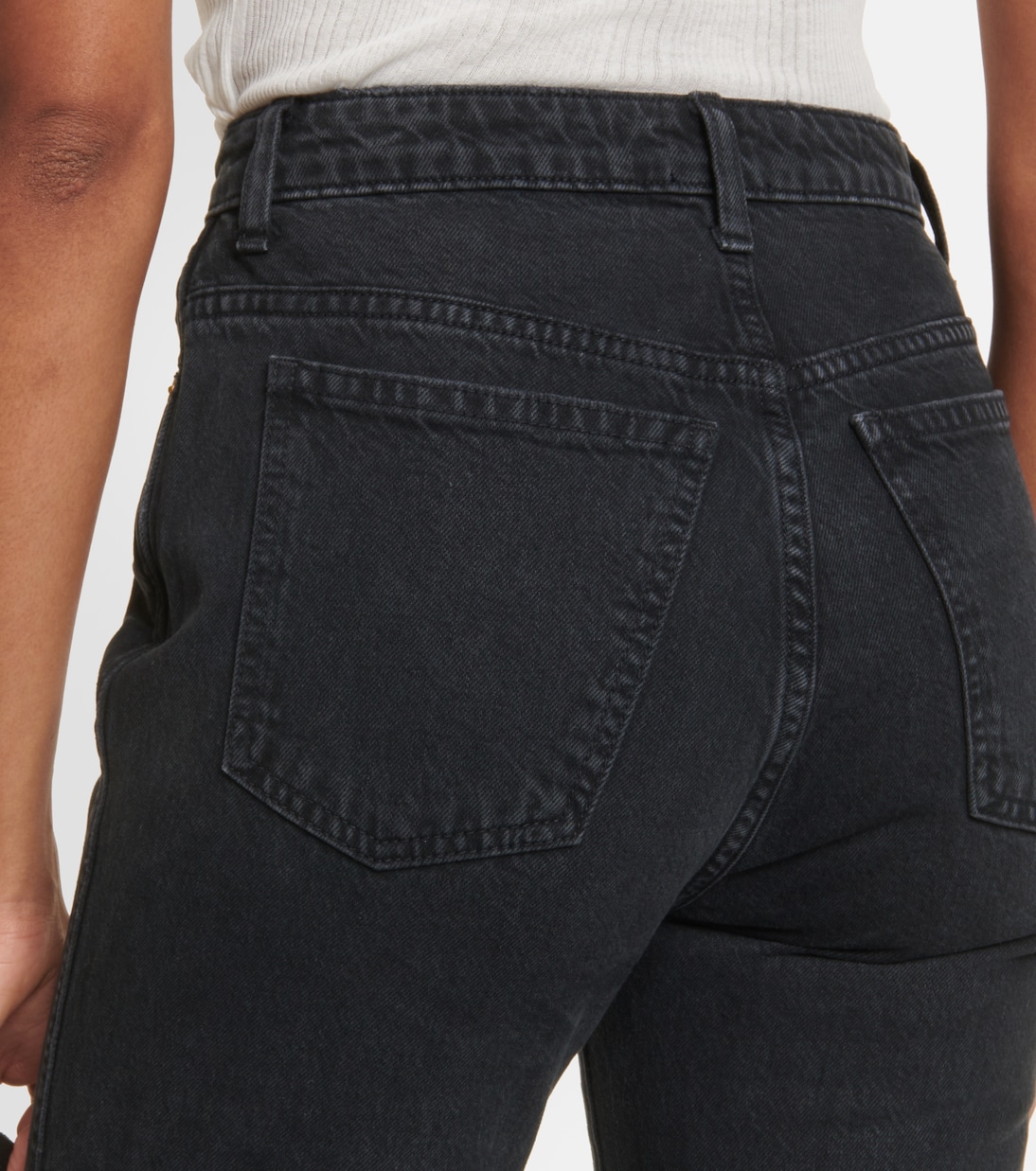Jeans regular Danielle a vita alta | Khaite