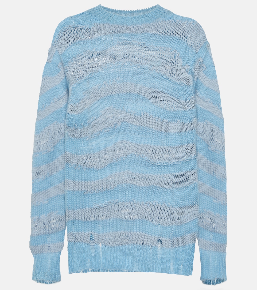 Jersey a rayas con efecto envejecido | Acne Studios