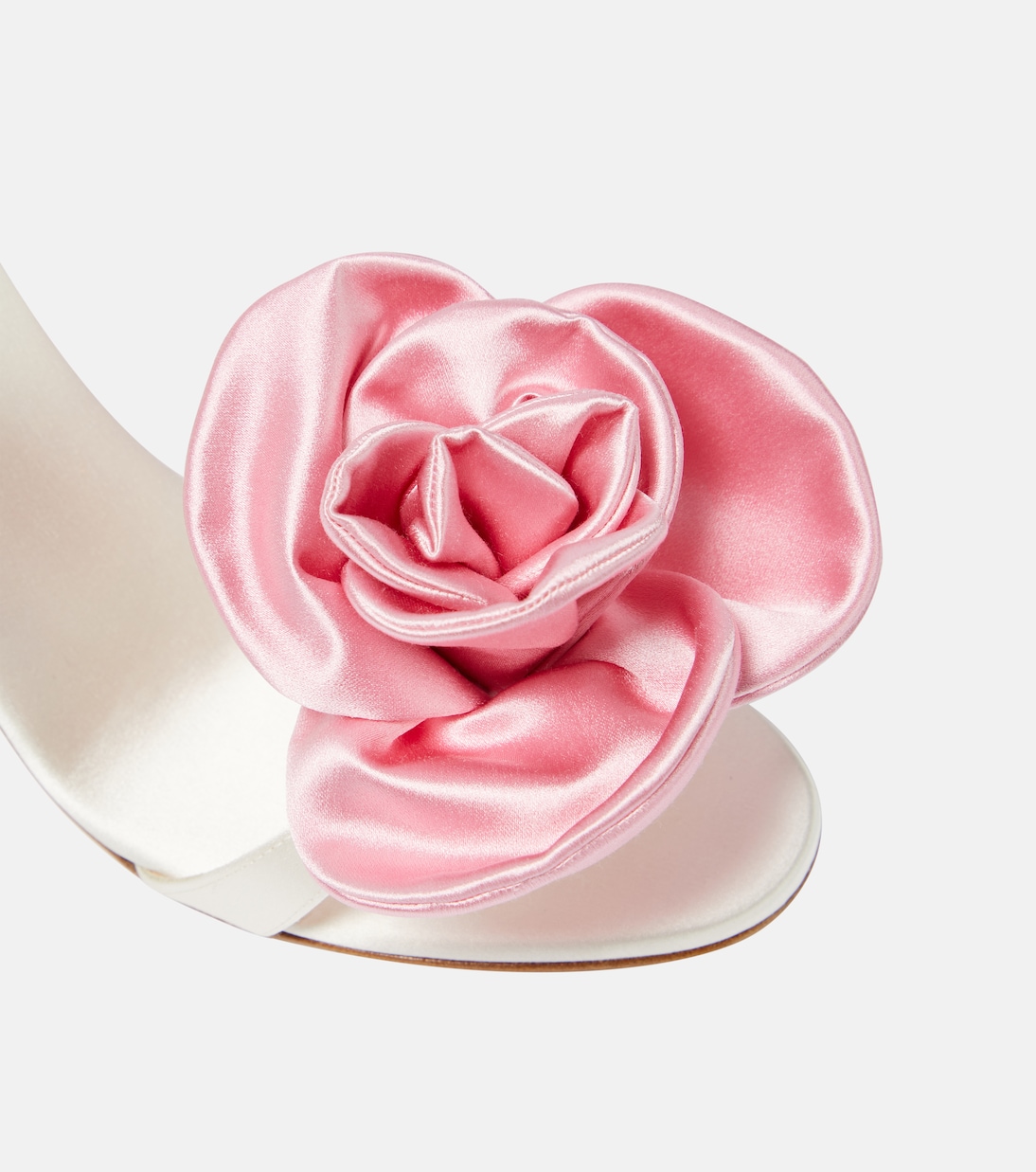 Sandalias de santén con apliques florales | Magda Butrym