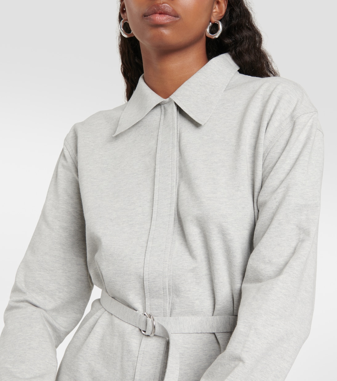Hemdblusenkleid aus Jersey | Norma Kamali